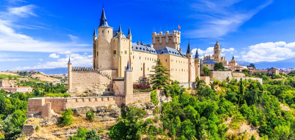 best castles to visit in spain