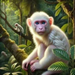 Albino monkeys